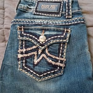 Womens straight leg Miss Me Jeans